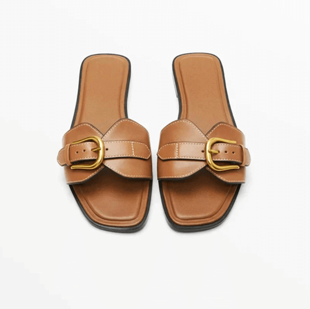 Geneva Buckle Sandals