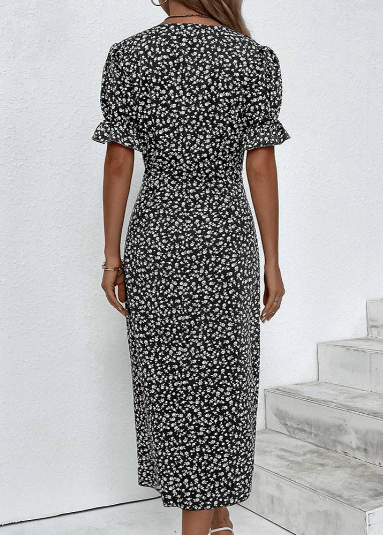 Amelie Floral Print Dress