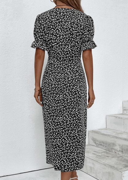 Amelie Floral Print Dress