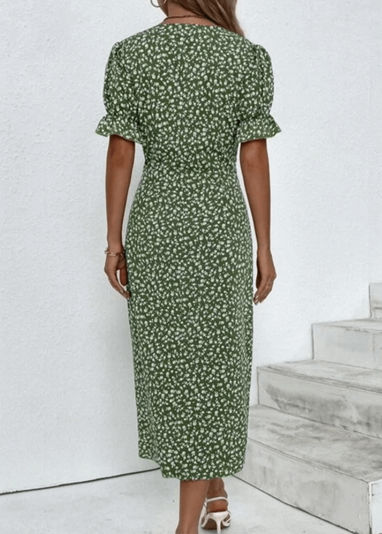 Amelie Floral Print Dress