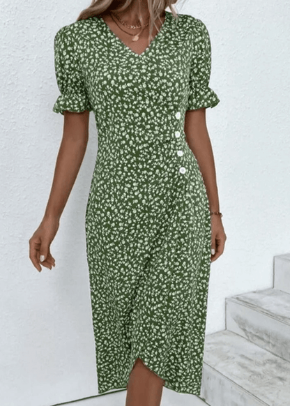 Amelie Floral Print Dress
