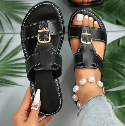 Roma Buckle Sandals